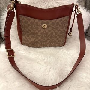 Ellie File Bag (Signature Coach Print)